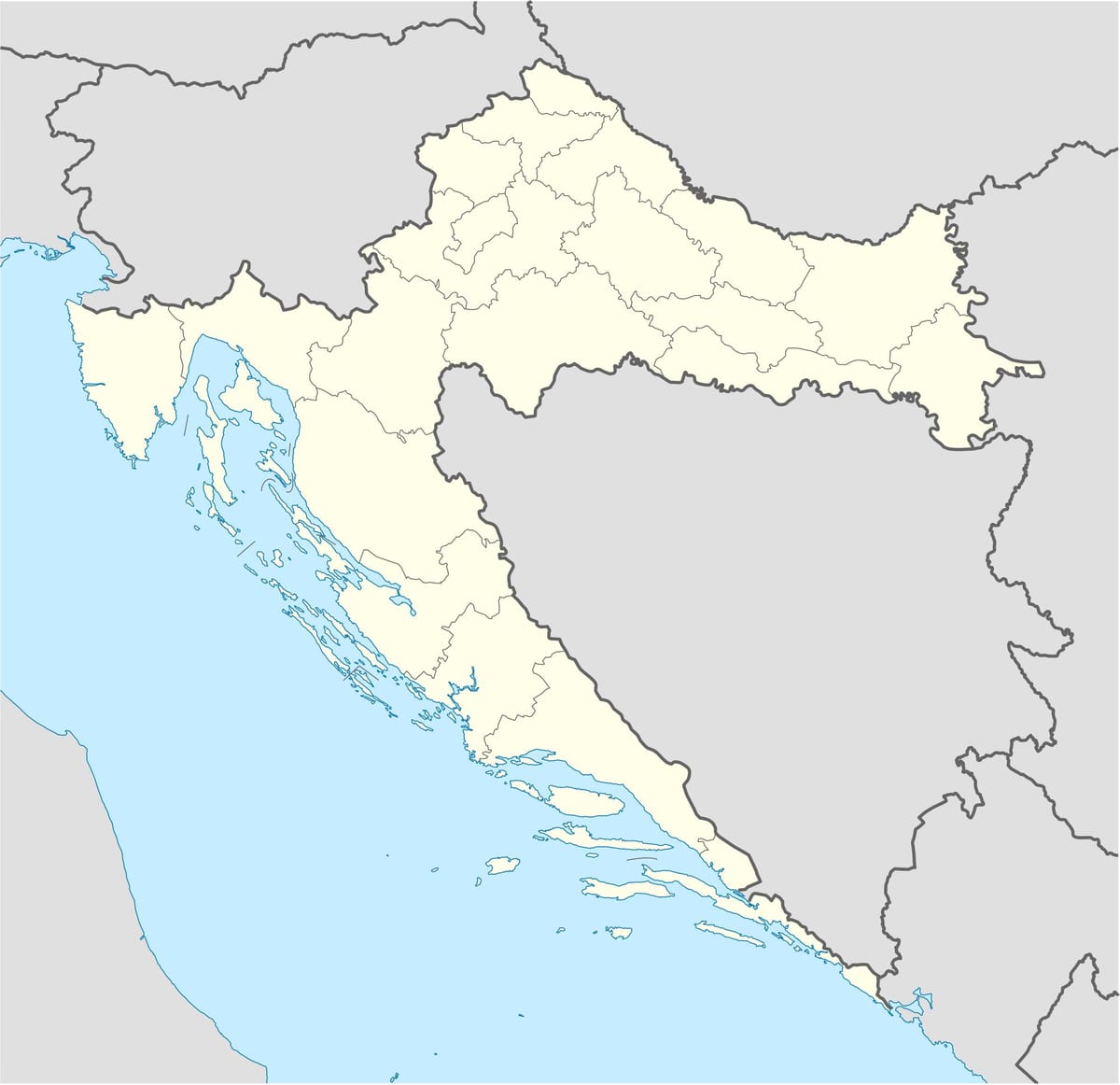 kartta kroatia offline