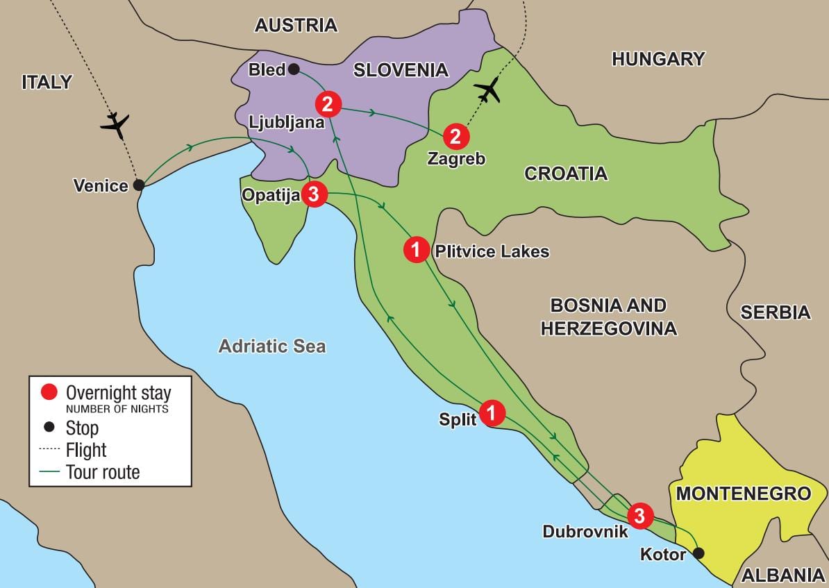 kartta opatija kroatia