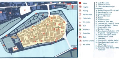 Trogir kroatia kartta